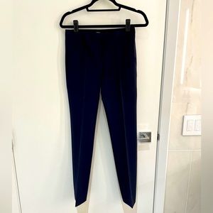 Theory Rosel Sevona Wool Straight Pant